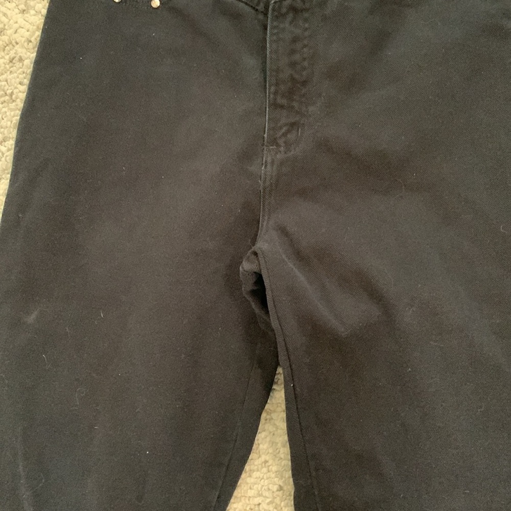 Rockies black slim fit denim jeans with silver star stud accents - Picture 6 of 9